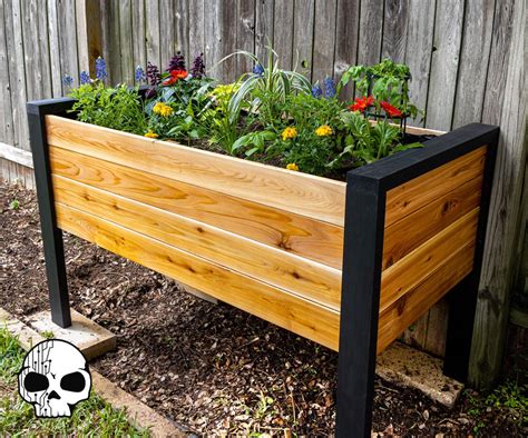 diy metal wood planter box|do it yourself planter boxes.